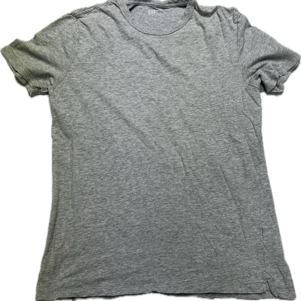 GAP Men's Heather Gray Short Sleeve Tee